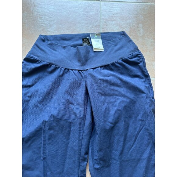 Babystyle Navy Petite‎ Maternity Under The Belly  Pant Women Size P - Picture 4 of 8